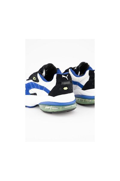 Puma Junior Boys Cell Venom Shoes, White And Blue