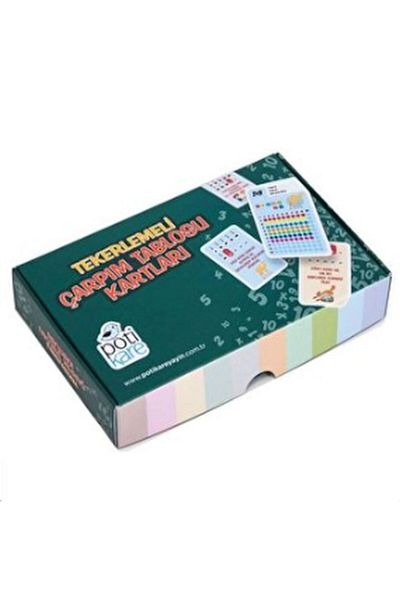 Karma Kitaplar Multiplication Table Cards with Rhymes