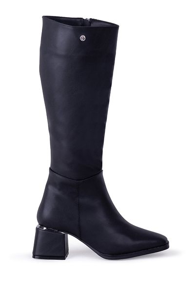 Pierre Cardin 54009 Γυναικείες ψηλοτάκουνες μπότες με φερμουάρ