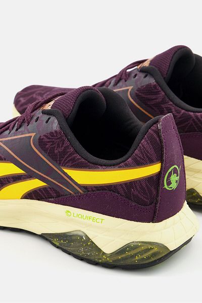 Reebok حذاء الجري Liquifect برباط للأولاد من Kids Boy، مجموعة أرجوانية