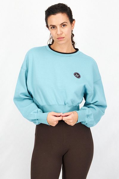 Puma Women Sportswear Fit Long Sleeve Training Sweatshirt, Blue