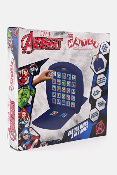 Marvel Avengers Match The Crazy Cube Game, Blue