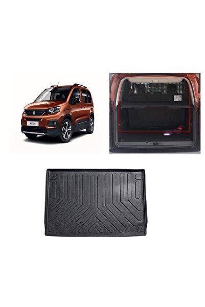 Rizline Peugeot Rifter 2019 Sonrası Seperatörlü 3D Bagaj Havuzu