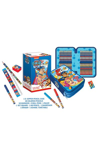 PAW PATROL 3 Zipper Pencil Case