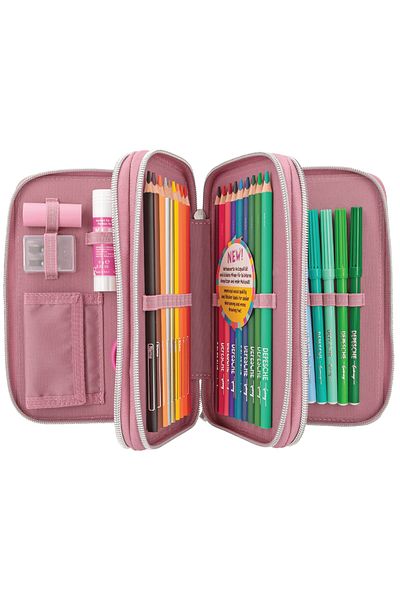 Top Model TOPModel Triple Pencil Case TM Glitter Queen