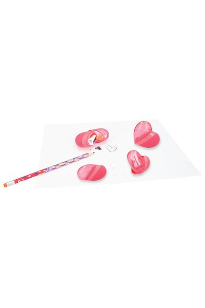 Top Model TOPModel 2-in-1 Heart Eraser & Sharpener Best Friends