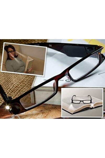 Led Işıklı Kitap Okuma Gözlüğü alithestereo