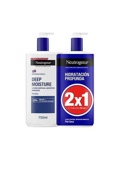Neutrogena Derin Nemlendirici Losyon Für Trockene Haut, Packung 2 X Neutrogena 750 ml