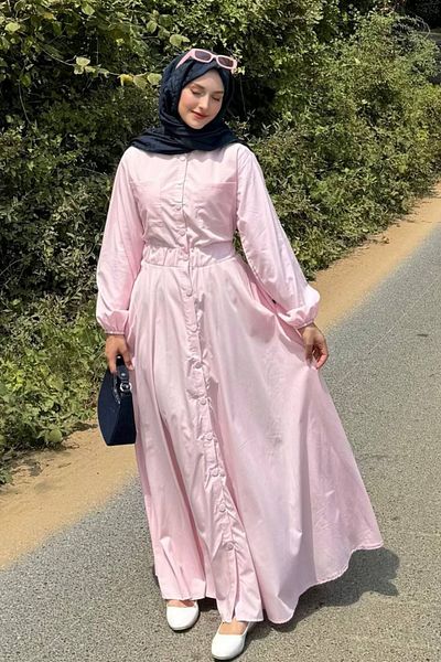 lurex moda Rochie snap pe lungime întreagă