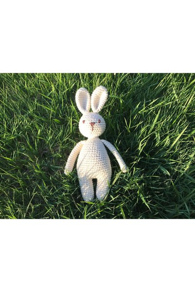 Naturaborn Natural Amigurumi Hand Knitted Teddy Bear