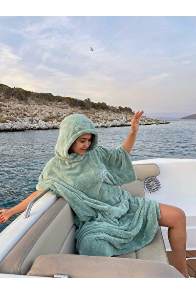 SOLENROSA Πετσέτα Poncho Welsoft Fleece