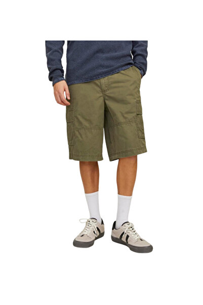 Jack & Jones Premium Erkek Yeşil Jpstcole Jjcampaign Short Şort 12253222-Olivenigh