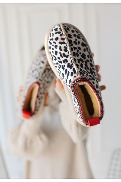 BESKAR Μπότες Mucy Cheetah Suede