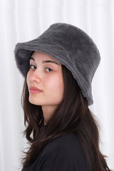 Addax Soft Textured Bucket Hat ŞPK1032 - F1