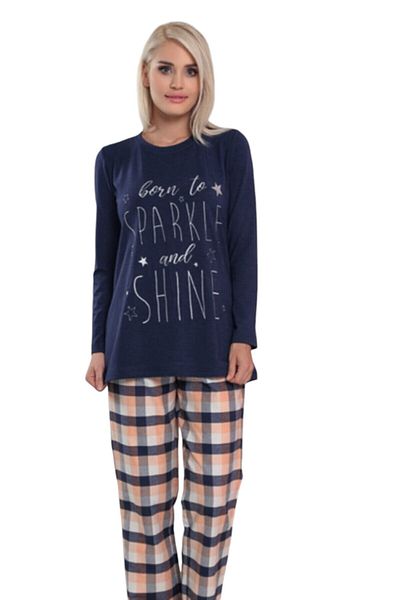 Pelin Pijama Costum de pijama-2253-albastru închis
