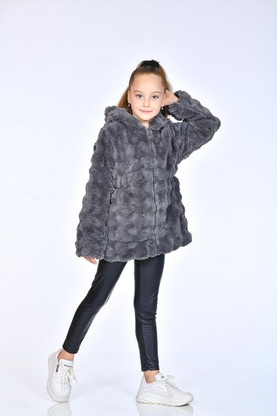 Kamex Bubble Plush Coat Lined Girl's