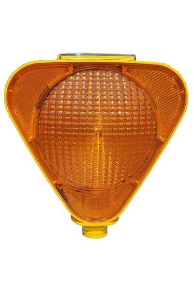 HRM Solar Flaşörlü Uyarı Lambası Flaşörlü Lamba Güneş Enerjili Flaşör Lamba I...