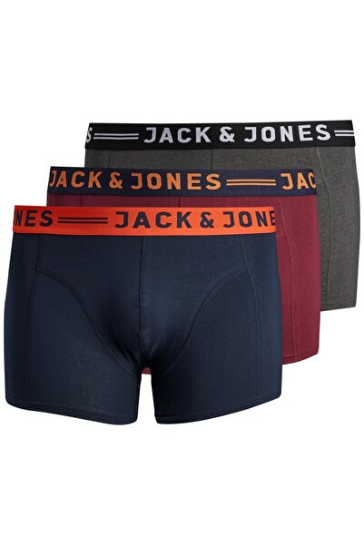 Jack & Jones Lichfield Herren 3 Boxershorts (12147592-BUR)