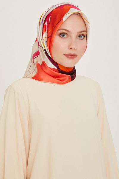 Armine ΝΕΑ ΣΕΖΟΝ - 2024 ΦΘΙΝΟΠΩΡΟ ΧΕΙΜΩΝΑΣ - DJ PURE SILK SCARF 9241D (S) ( SURA)- 03703