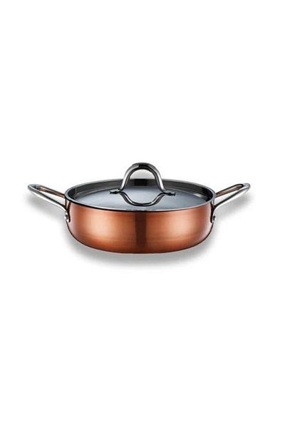 Brioni Copperfield 22 cm Flat Pot Induction