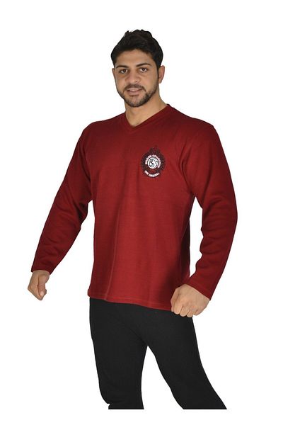 Big Sam Claret Red Sweatshirt 4592