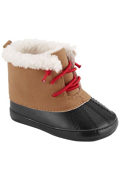 Carter's Baby Boy Slippers Brown