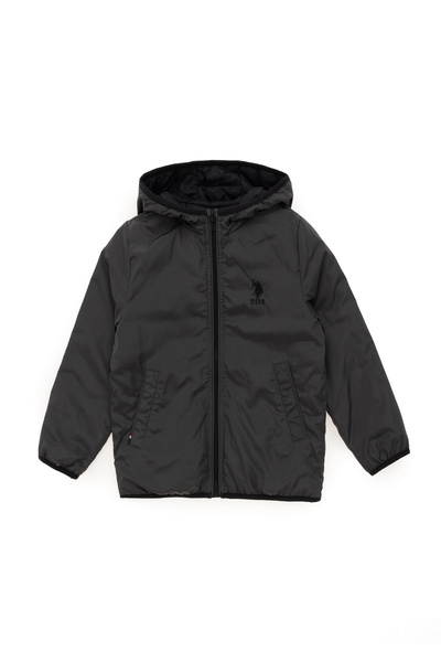 U.S. Polo Assn. معطف الصبي أنثراسايت 50295348 -VR006