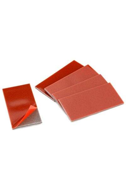 NewVario SLİKON BANT ÇİFT TARAFLI GRİ SÜPER GÜÇLÜ ÇİVİ BANT 5 CM X 3 CM 50 ADET