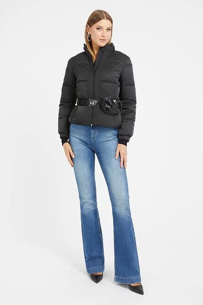 Guess Puffer bunda s odnímatelným pasem
