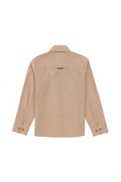 U.S. Polo Assn. Кокосова риза с дълъг ръкав за момче 50295663 -Vr153