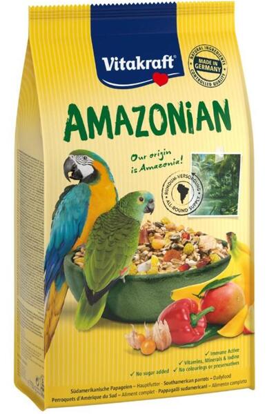 Genel Markalar Amazon Afrıka ve Gri Papağan Yemi 750gr