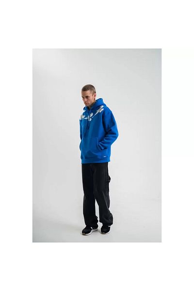 BB Μακρυμάνικο φούτερ Unisex Blue Crew με λαιμόκοψη