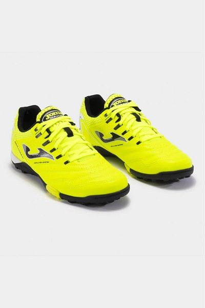 Joma Evolution Jr 2415 Evjw2415Tf tyrkysové a žluté chlapecké astroturfové polní boty