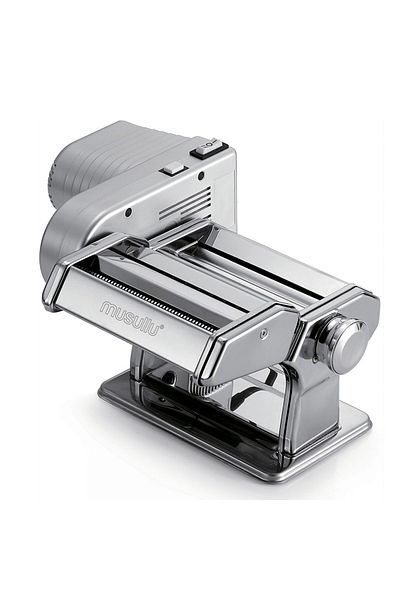 Musullu Basilmotor 180mm - ماكينة لف المعكرونة والعجين الكهربائية، إينوكس
