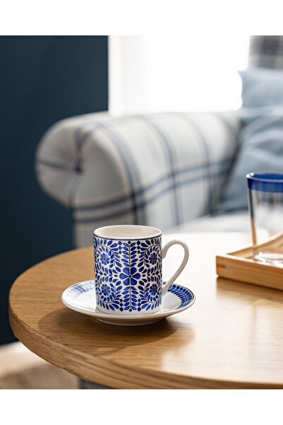 Madame Coco Σετ φλιτζάνι καφέ Papillon 2 τεμαχίων - Πολύχρωμο - 90 ml