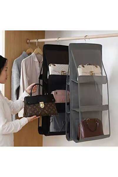 CNSZ Çanta Saklama Askısı Organizer Çok Renkli / Stok Durumuna Göre Gönderilir
