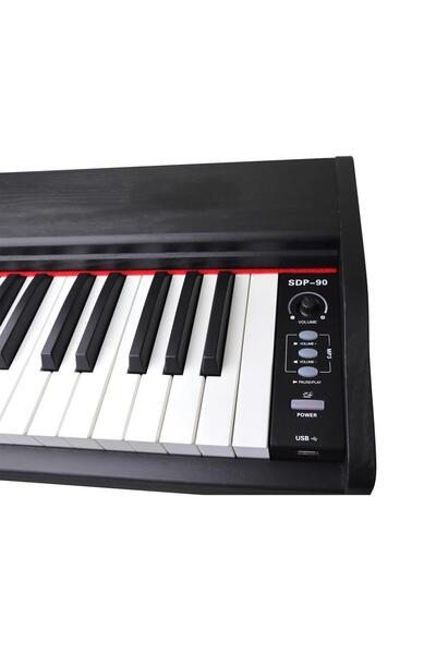 JWIN SDP-90 Tuş Hassasiyetli 88 Tuşlu Dijital Piyano