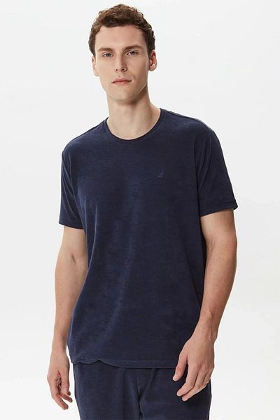 Nautica Мъжка синя тениска с къс ръкав Nautica