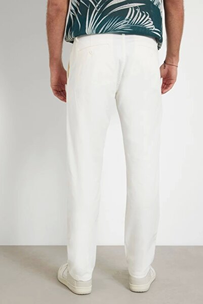 Guess Angels Chino Men's White Trousers M4Yb16Weoq1-G047