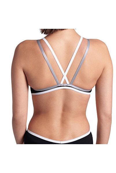 ARENA One Double Cross Back One Piece Kadın Siyah Yüzücü Mayosu 004732505