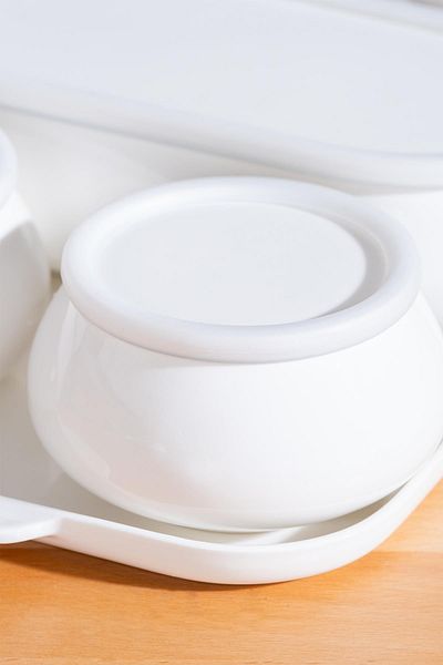 ACAR Nora 6 Pieces Porcelain Covered Breakfast Bowl