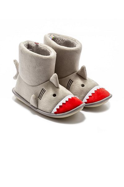 Twigy Νέες γυναικείες μπότες σερβιτόρου Shark Size Home Γκρι 36/41