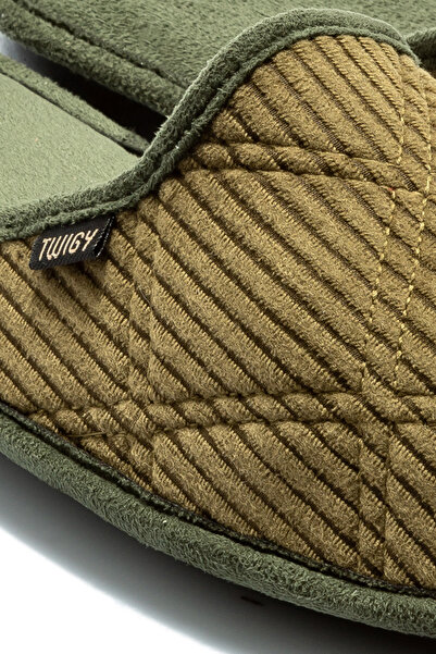 Twigy Ανδρικές παντόφλες Roger Khaki House - Μέγεθος 41/46