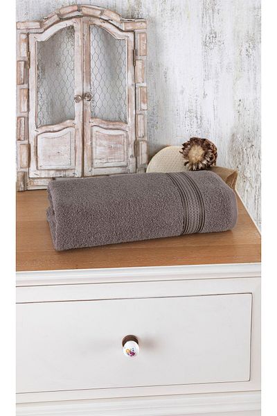 neşe home collection Ανοιξιάτικη Πετσέτα Μπάνιου Καφέ 90x150