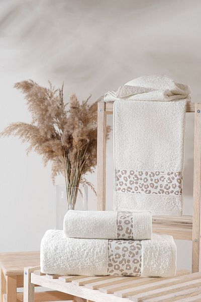 neşe home collection Σετ Πετσέτες Gianna 3 τεμαχίων