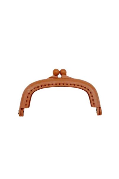 Ritzz Plastik Çanta Bursu Delikli 9 Cm - Kahverengi