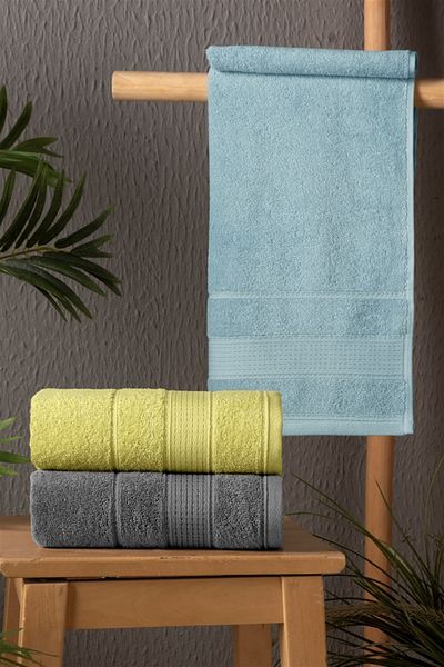 neşe home collection Πετσέτα προσώπου Lyon Yellow 50x100