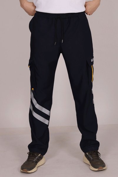 Pratik Medikal Navy Blue Lycra 112 Emergency Health Pants Unisex
