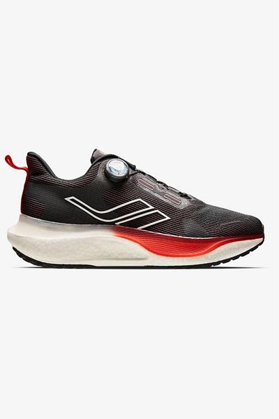 Lescon Black & Red Men's Professional Walking Running Shoes