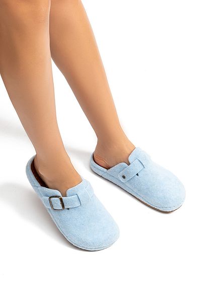 Twigy Papuci de casă pentru femei Blue Tuana - 36/40
